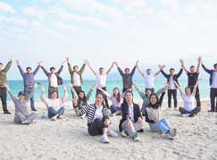 suncitygroup太阳集团新能源电动汽车充电桩员工户外拓展风采展示